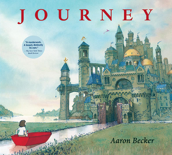 the cover of "Journey" by Aaron Becker