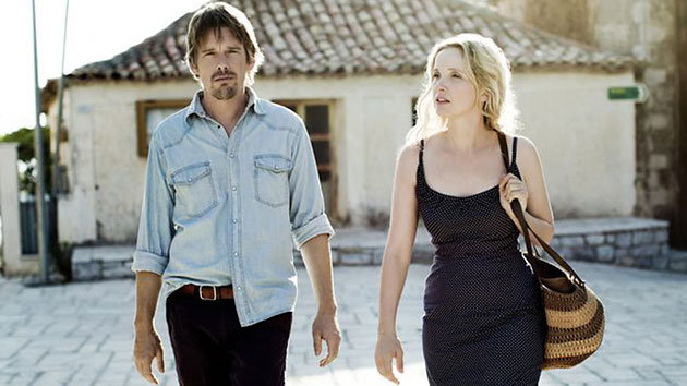 Ethan Hawke and Julie Delpy in "Before Midnight"
