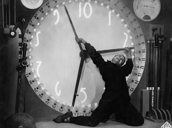 The Workers' Clock from the film "Metropolis"
