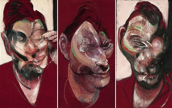 Francis Bacon - Three Studies for a Portrait of Lucian Freud