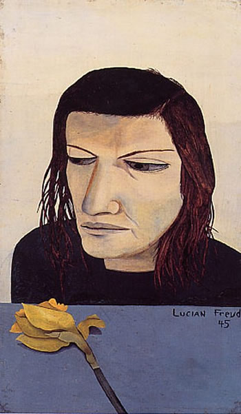 Lucian Freud: Woman with a Daffodil