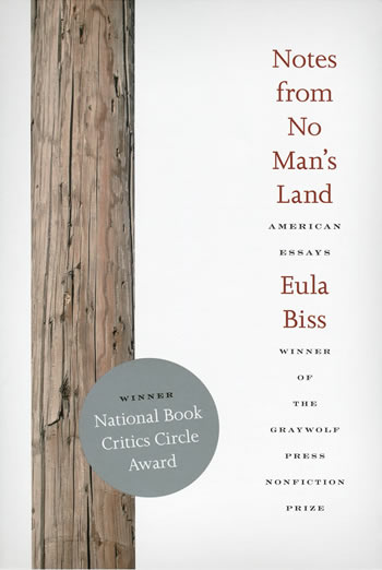 cover of Notes from No Man's Land by Eula Biss