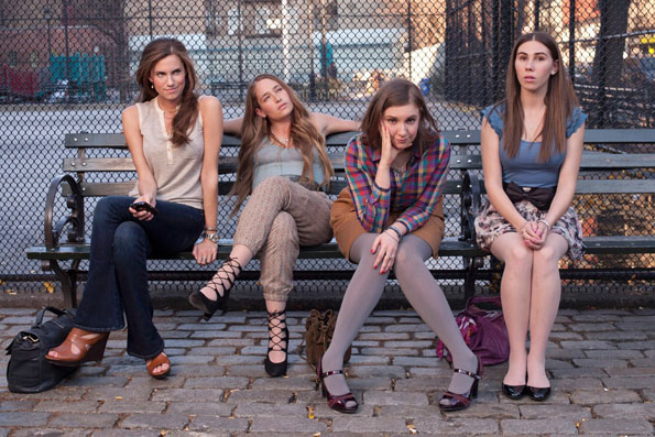 The cast of HBO's Girls