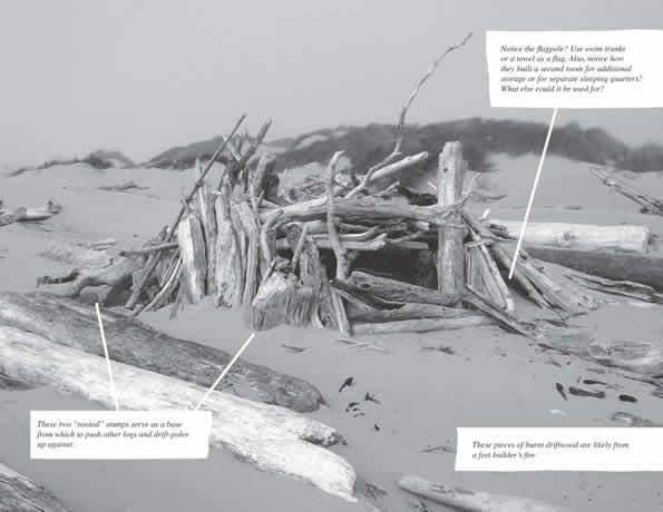 spread from Driftwood Forts of the Oregon Coast