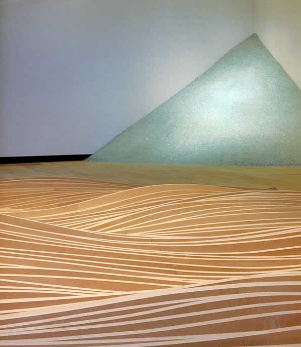 Avalanche, a sculpture by Maya Lin