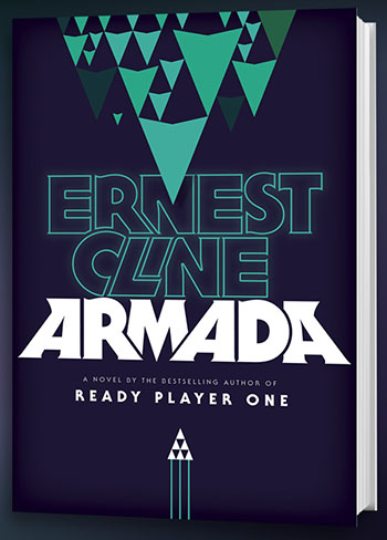 the cover of Armada by Ernest Cline