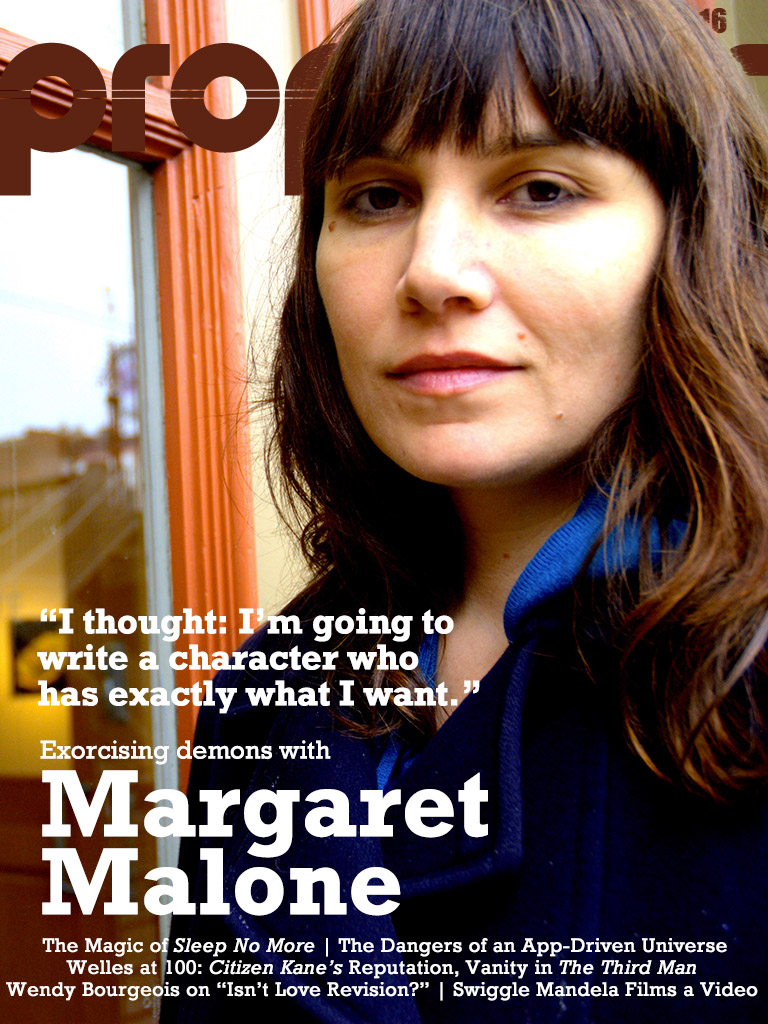 Margaret Malone on the cover of the winter 2016 issue of Propeller