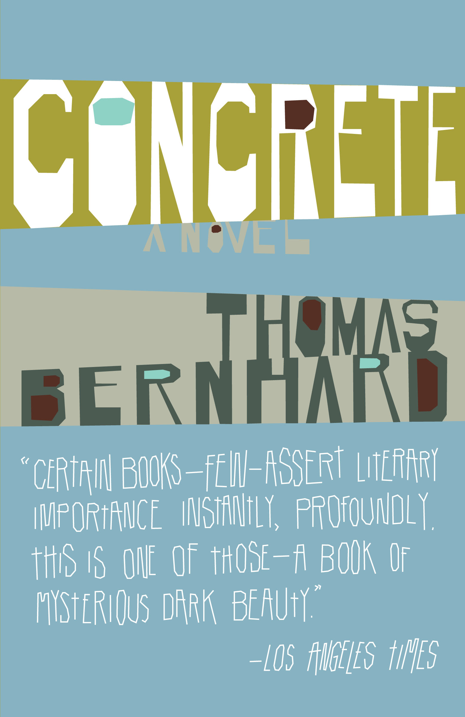 cover of Concrete by Thomas Bernhard