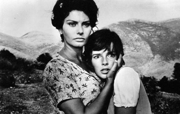 Sophia Loren and Eleonora Brown in Two Women