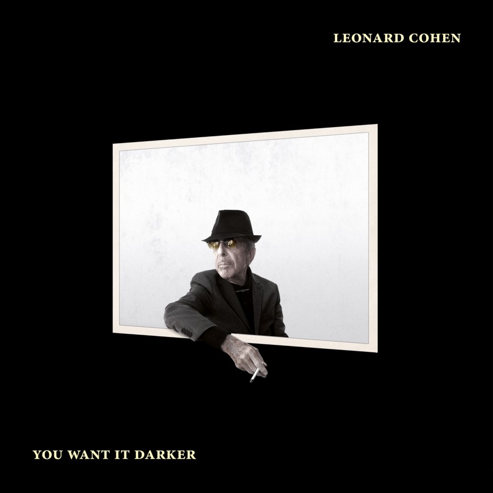 cover of Leonard Cohen's You Want it Darker