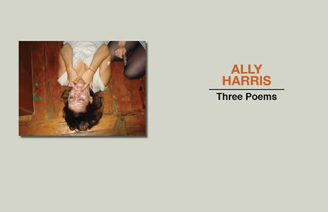 Ally Harris - three poems