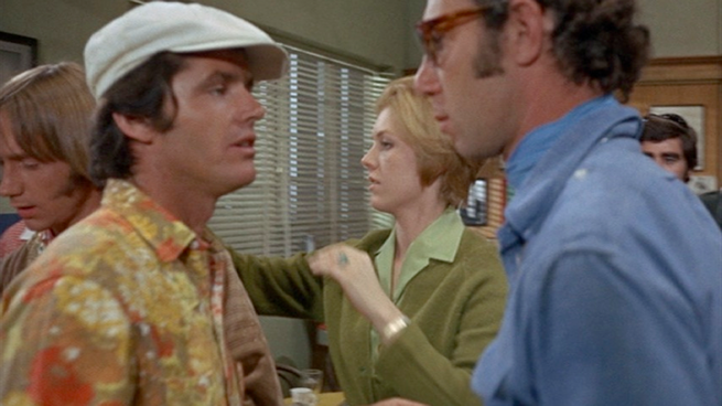 Jack Nicholson and Bob Rafelson in "Head"