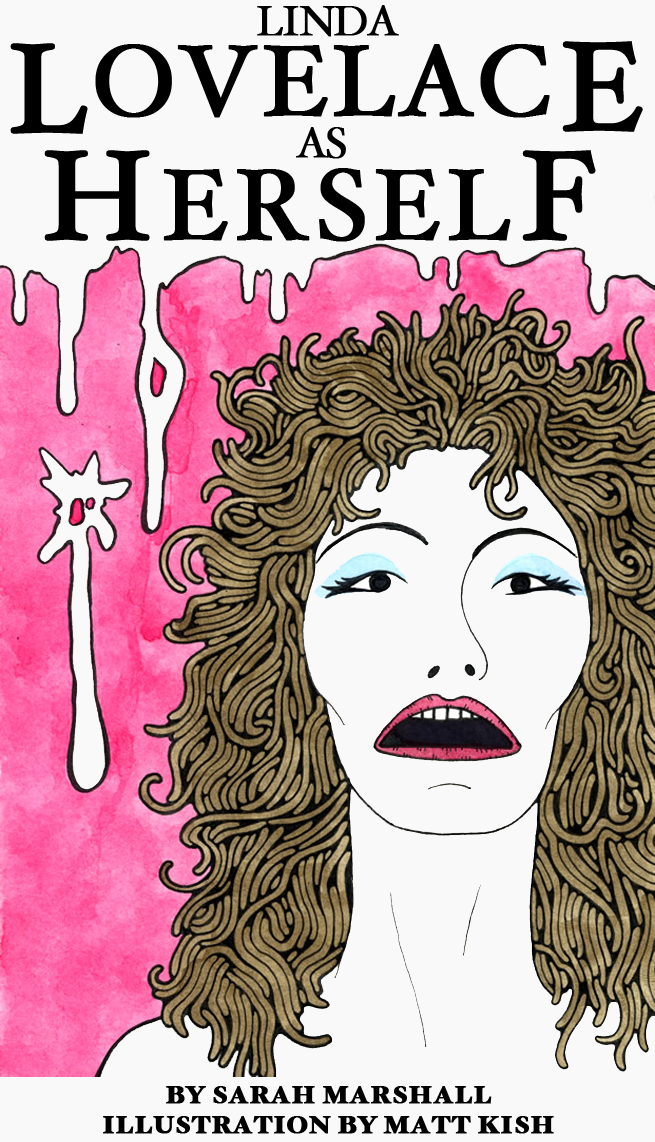 Illustration of Linda Lovelace by Matt Kish