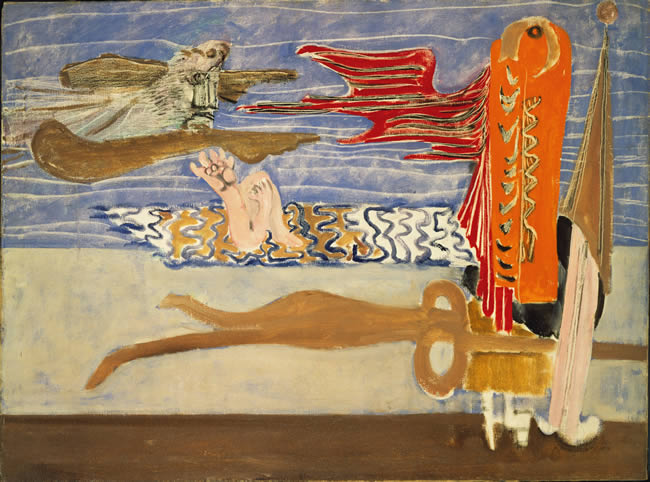 Mark Rothko: Iphigenia and the Sea: Horizontal Phantasy (1943)
