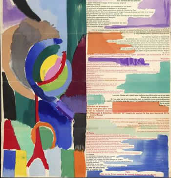 sonia delaunay's la prose